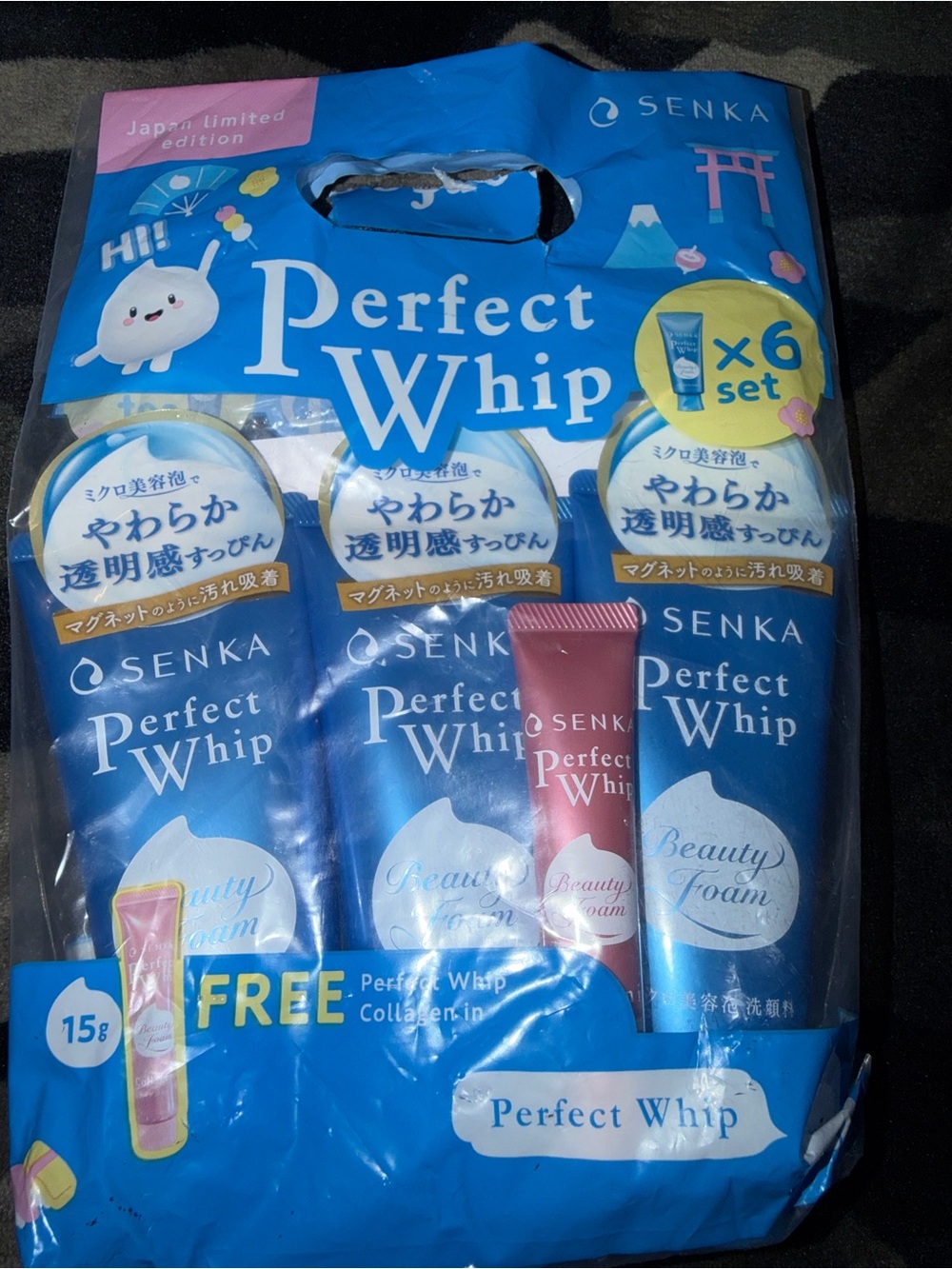 Senka Perfect Whip face wash
